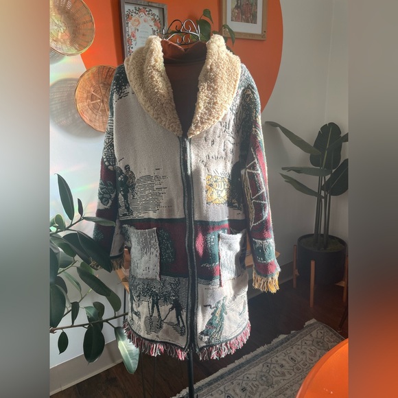 Grateful Thread Jackets & Blazers - HANDMADE CHRISTMAS COAT! ONE OF A KIND!